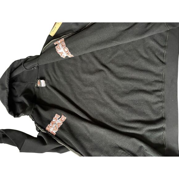 Harley Davidson Full Zip Hooded Jacket size XL Black St Paul MN Embroidery - Picture 9 of 11